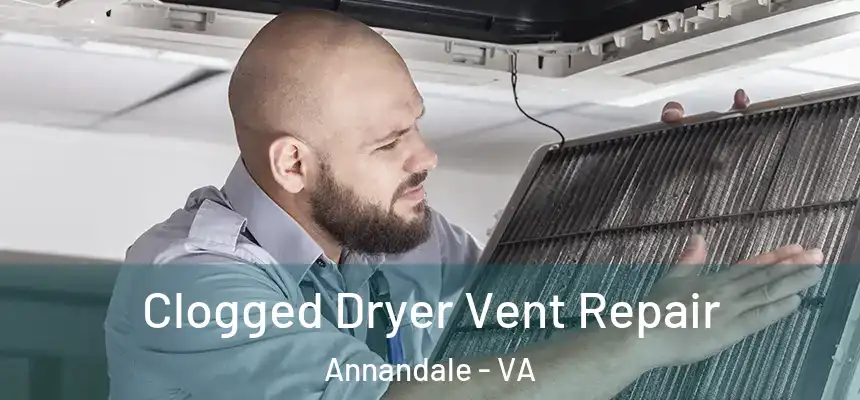 Clogged Dryer Vent Repair Annandale - VA