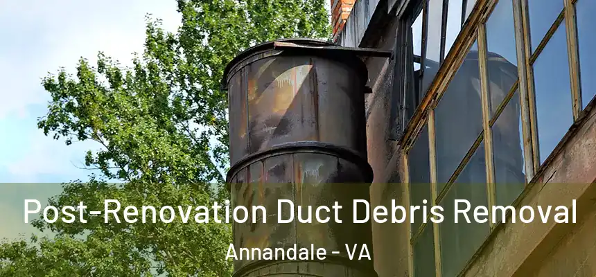  Post-Renovation Duct Debris Removal Annandale - VA